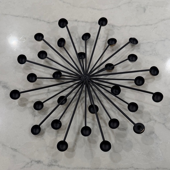 Source Unknown Gold and Silver Starburst Wall Decor - Picture 2 of 3